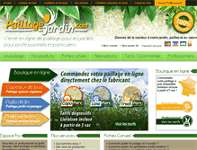 Tablet Screenshot of paillage-jardin.com